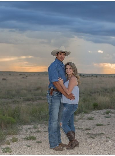 Engagement Portraits in Marfa, Tx