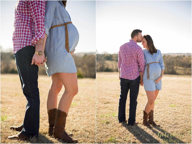 Maternity portraits by Dallas maternity photographer Golightly Images