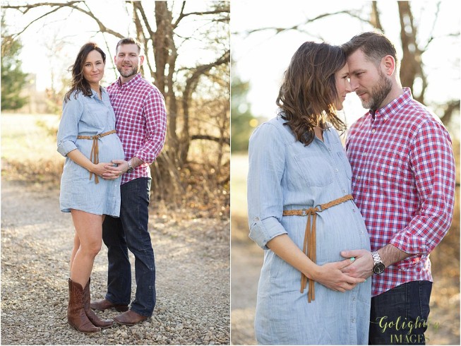Maternity portraits by Dallas maternity photographer Golightly Images