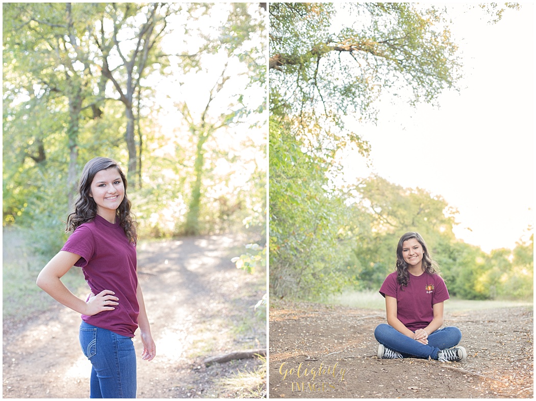 Senior portraits photographed by Golightly Images