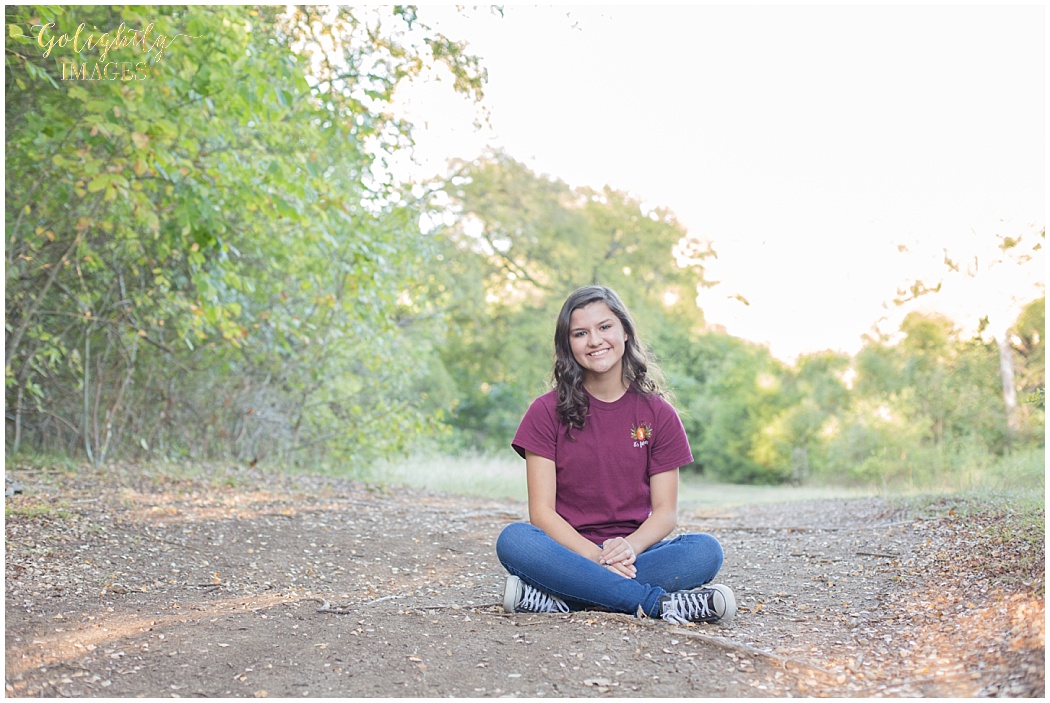 Senior portraits photographed by Golightly Images